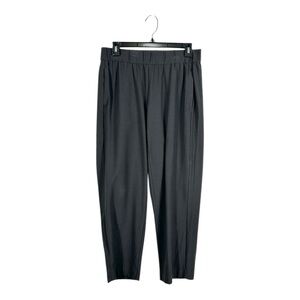 Eileen Fisher Black Pull On Viscose Blend Pants